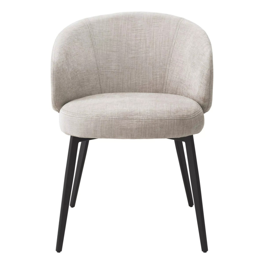 Photo A set of two Lloyd dining chairs (beige, with armrest)