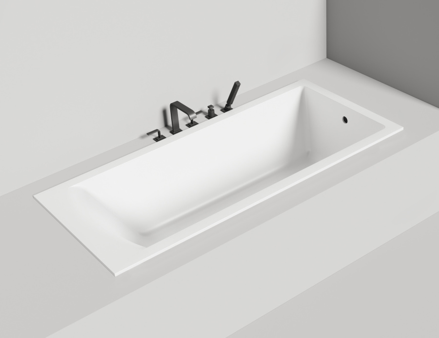 Photo Bath of artificial stone Salini Cascata 180x80 104223M