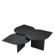 Photo A set of three Naples coffee tables (black)
