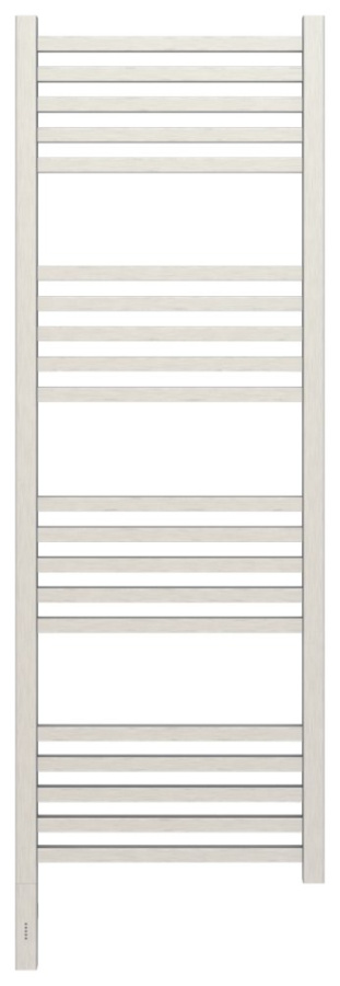 Photo Towel warmer electric Sunerja Modus 3.0 1200x400 MEM left 071-5700-1240 satin
