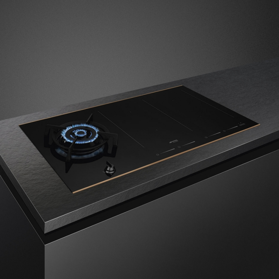 Photo Smeg PM6912WLDR hob