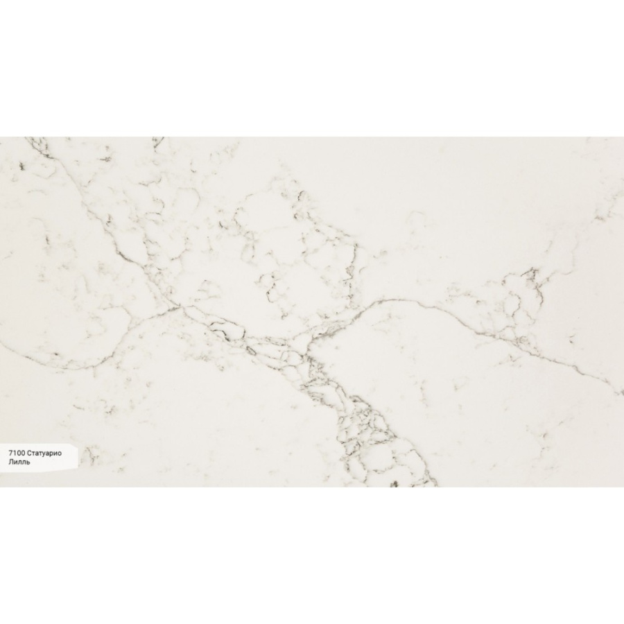 Photo Avant Quartz 7100 Statuario Lille