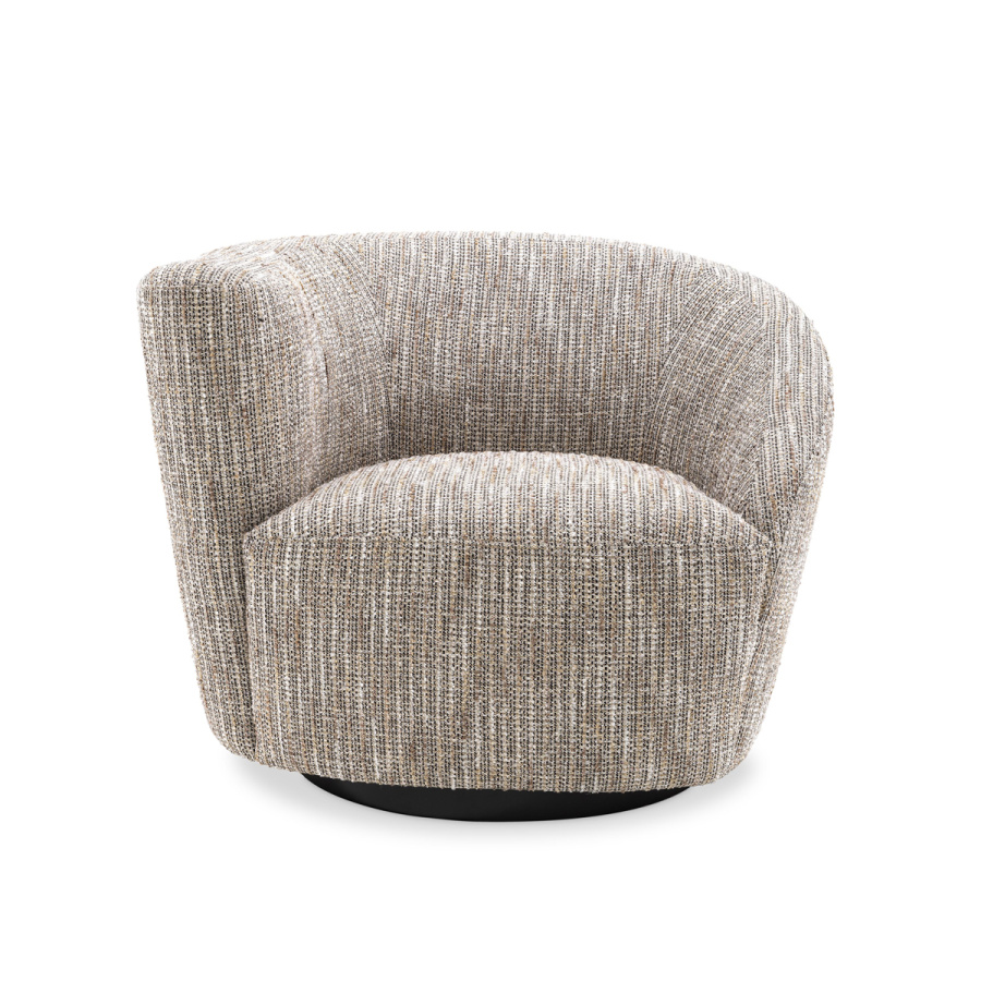 Photo Colin rotating chair (left, gray-beige)