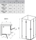 Photo Shower corner Ravak Brilliant BSRV4-100 1UVAAA00Z1 chrome + Transparent