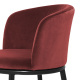 Photo A set of two FILMORE dining chairs (Red)