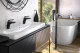 Photo Bath mixer Kludi BALANCE 525908775 black matte/chrome