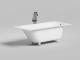 Photo Bath of artificial stone Salini Ornella 170x80 102314GF black