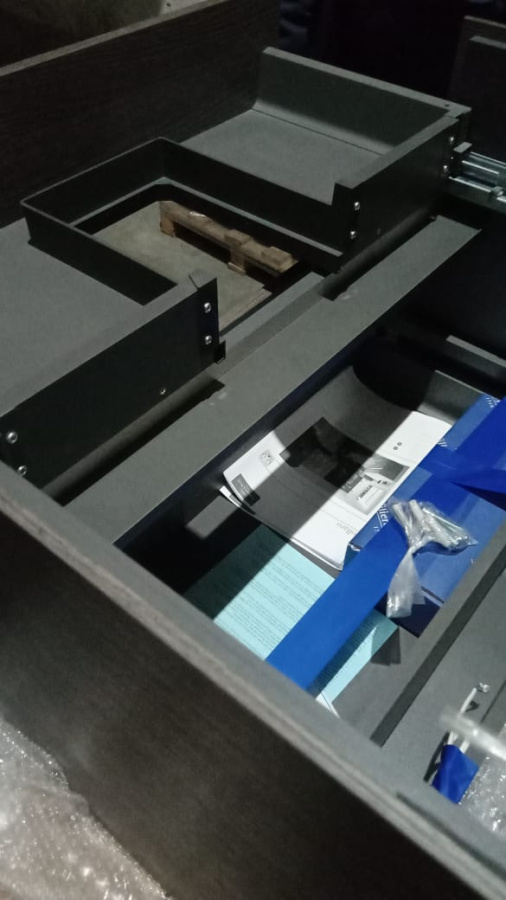 Photo The cabinet under the sink of Villeroy & Boch Collaro C010L0FQ oak graphite