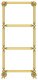 Photo Towel warmer water Sunerja Renaissance 1304 960x400 051-0280-9640 aged brass