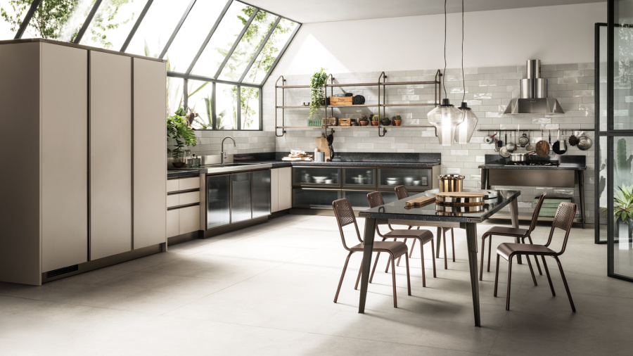 Photo Scavolini Diesel Open Workshop 450 cm straight