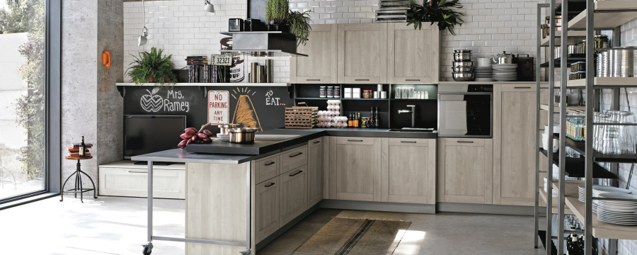Photo Stosa City kitchen straight 360cm
