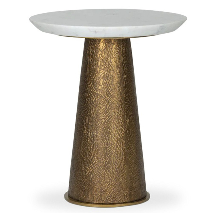 Photo Zain Tall side table (polished brass)