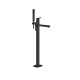 Photo Bath mixer Gessi Rettangolo 53129#299 black matte