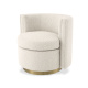 Photo Amanda rotating chair (cream)