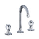 Photo JORGER CRONOS CRYSTAL sink mixer 637.30.300.000. 11.