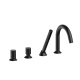 Photo Bath mixer Fantini Nostromo 50 13 1665 black