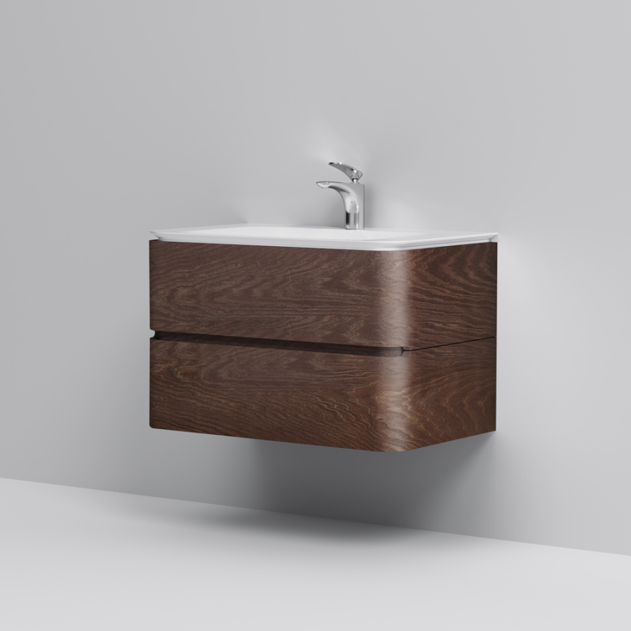 Photo AM.PM Sensation M30FHX0802TF tobacco oak textured