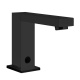 Photo Gessi Rettangolo 30501#706 Black sink mixer