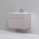 Photo The cabinet under the sink AM.PM Inspire V2.0 M50AFHX0803EGM 80 cm gray matte
