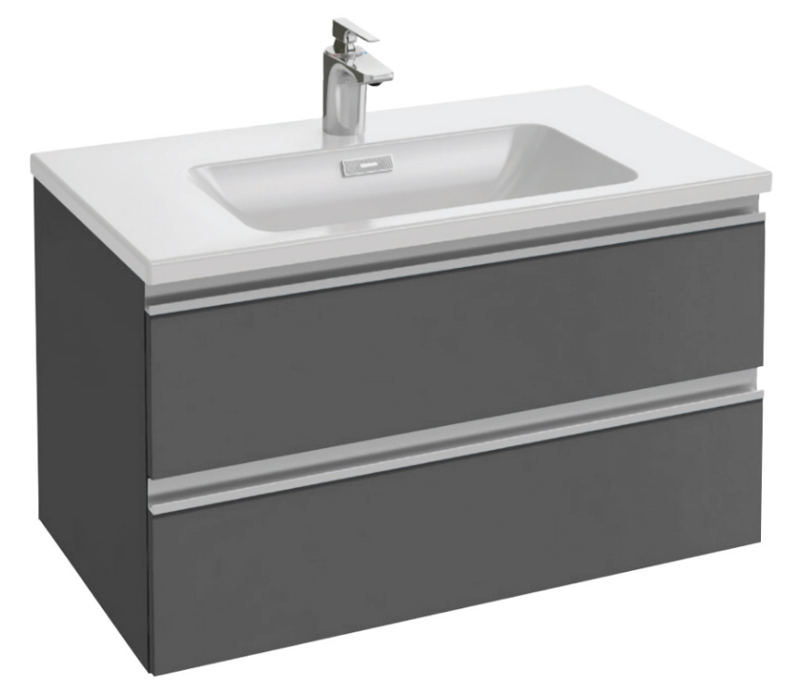 Photo Jacob Delafon Vox 80 EB2028-RA-442, gray anthracite