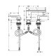 Photo Axor MyEdition 47050000 chrome/mirror glass sink mixer