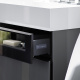 Photo Burgbad Yumo 66 SFKL067 F3194 C0001*1 gray glossy shell