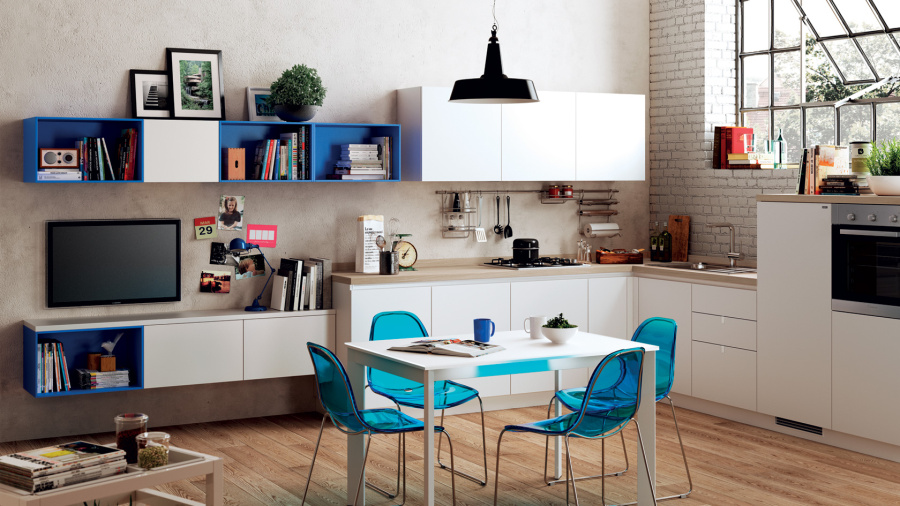 Photo Scavolini Urban Kitchen Corner 335 by 305cm