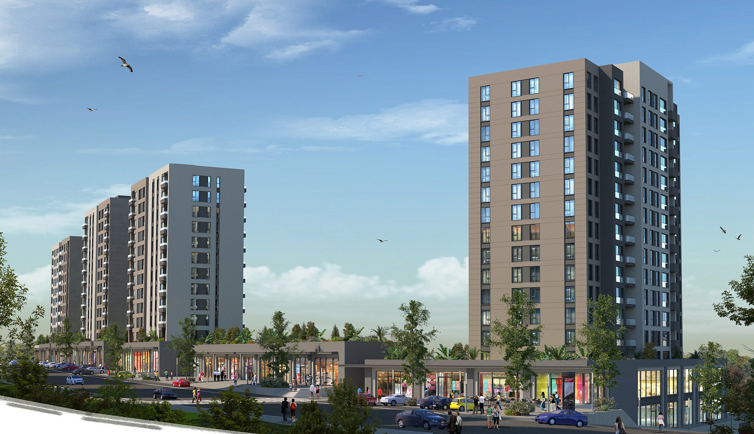 Residential complex in Topkapi