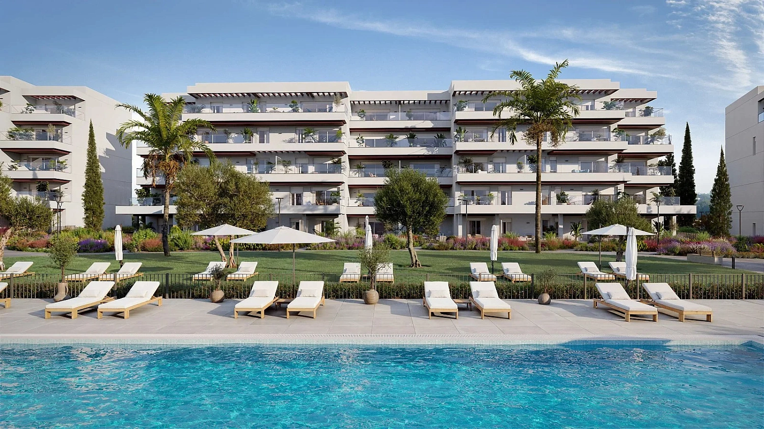 Apartment in a new building Apartments with swimming pool by the sea in El Verger, Alicante