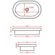 Photo Artceram Fuori Scala TFL033 41 00 58x36 without mater overflow