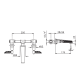 Photo Nicolazzi Liberty sink mixer 1077CR16