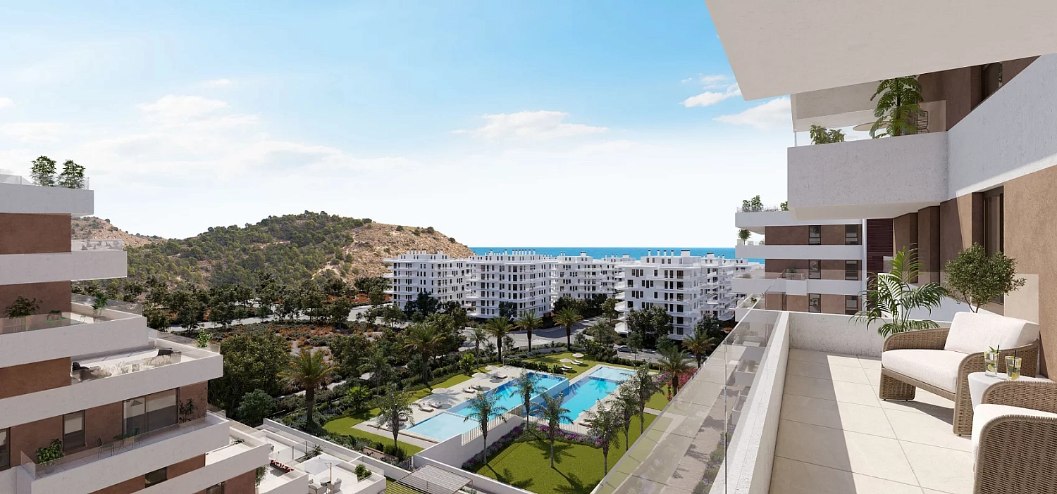 Apartment in a new building Luxury apartments a couple of meters from the beach in Villajoyos