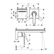 Photo Axor MyEdition 47062140 grinded bronze sink mixer