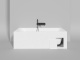 Photo Bath of artificial stone Salini Orlando 170x70 102011MF painting by RAL completely