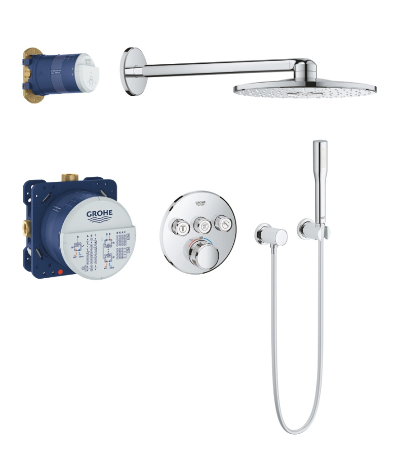Photo Shower kit Grohe Grohtherm SmartControl 34705000