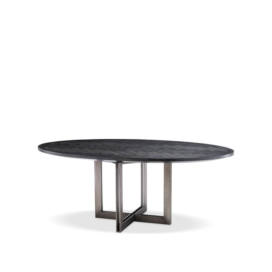 Photo MeLCHIOR OVAL dining table (Bronze)