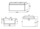 Photo Jacob Delafon Terrace 100 EB1187-N23 sink cabinet