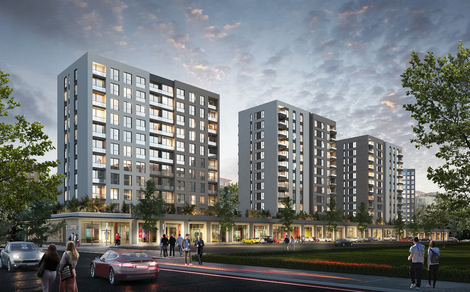Residential complex in Topkapi