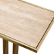 Photo Beau Deco console (brass)