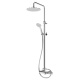 Photo shower column with bath mixer CEZARES CZR-B-CVD-BIO