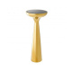 Photo Lindos High side table (golden finish)