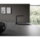 Photo Kitchen mixer hansgrohe Aquno Select M81, 250, 2jet 73836670 with hood shower matte black