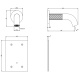 Photo Gessi sink mixer 316 54114#239 matte steel