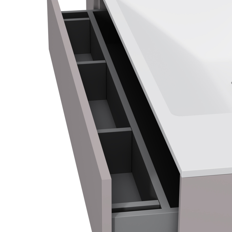 Photo Stand under the sink AM.PM Inspire V2.0 M50AFHX1003EGM 100 cm gray matte