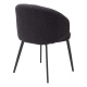 Photo A set of two Lloyd dining chairs (black, with armrest)