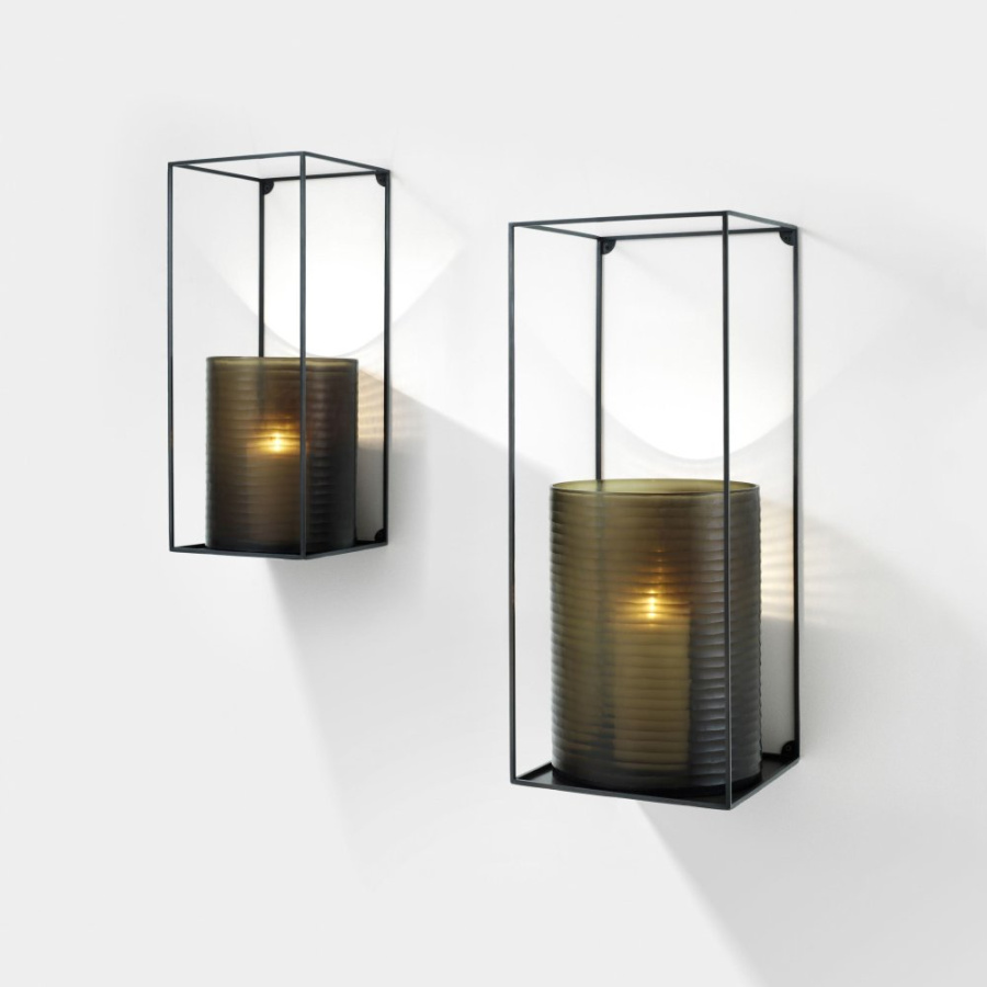 Photo Set of two Deco wall shelves