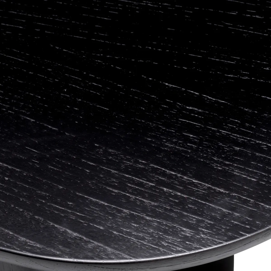 Photo Mogador S dining table (black finish)