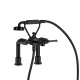Photo Bath mixer Gessi Venti 20 65115#299 black matte