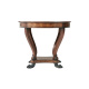 Photo Swirling Teardrops Side Table