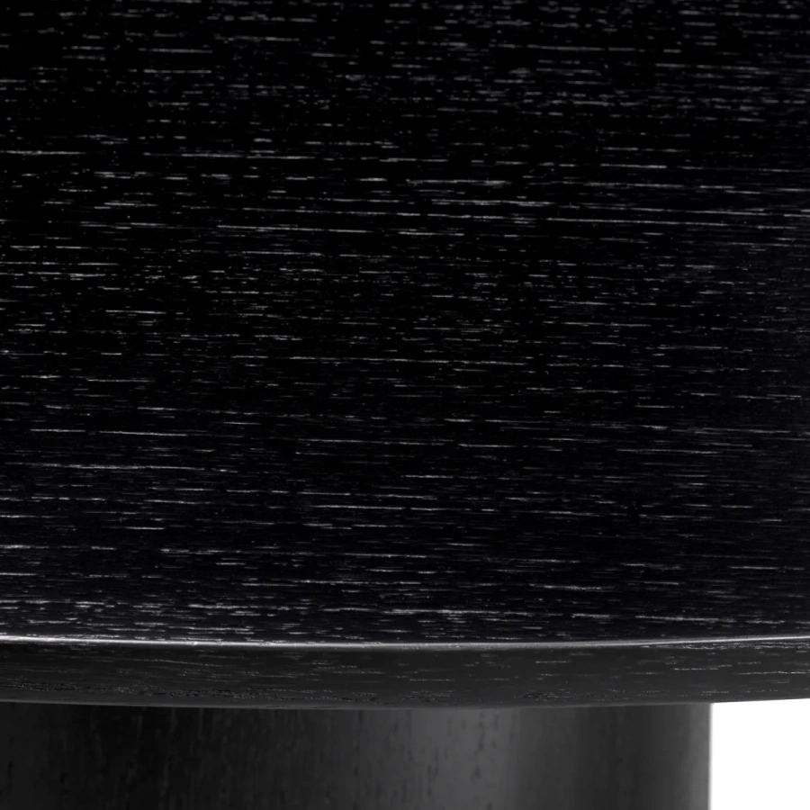 Photo Motto dining table (black finish)